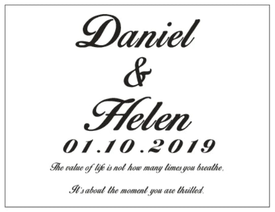 Personalized Guestbook Wedding Signature Acrylic Mirror Guest Book Custom Groom Bride Name Guestbook Event Party Gift