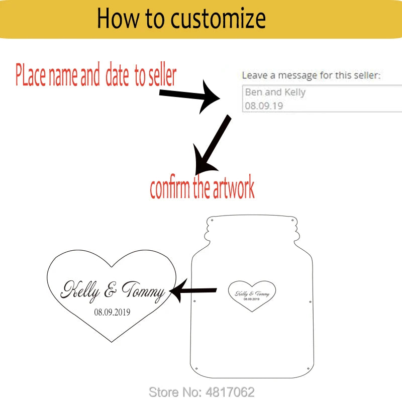 Personalize Rustic Wedding Guest Book Alternative Drop Box Custom Wood Wedding Guestbooks Wedding Sign Shadow Box