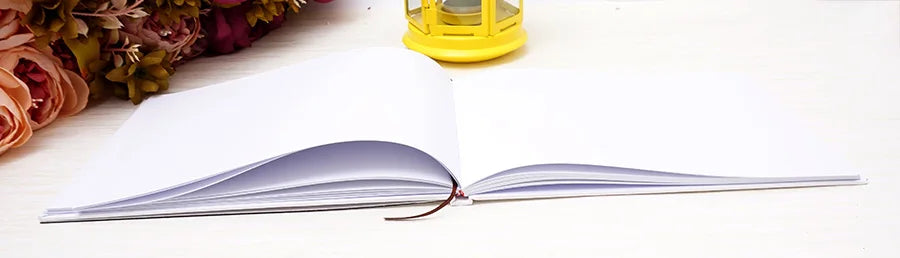 25x18cm Eternal Love Style Personalized Acrylic Mirror Cover Wedding Book Custom Signature Guest Book Party Favors Photo Album