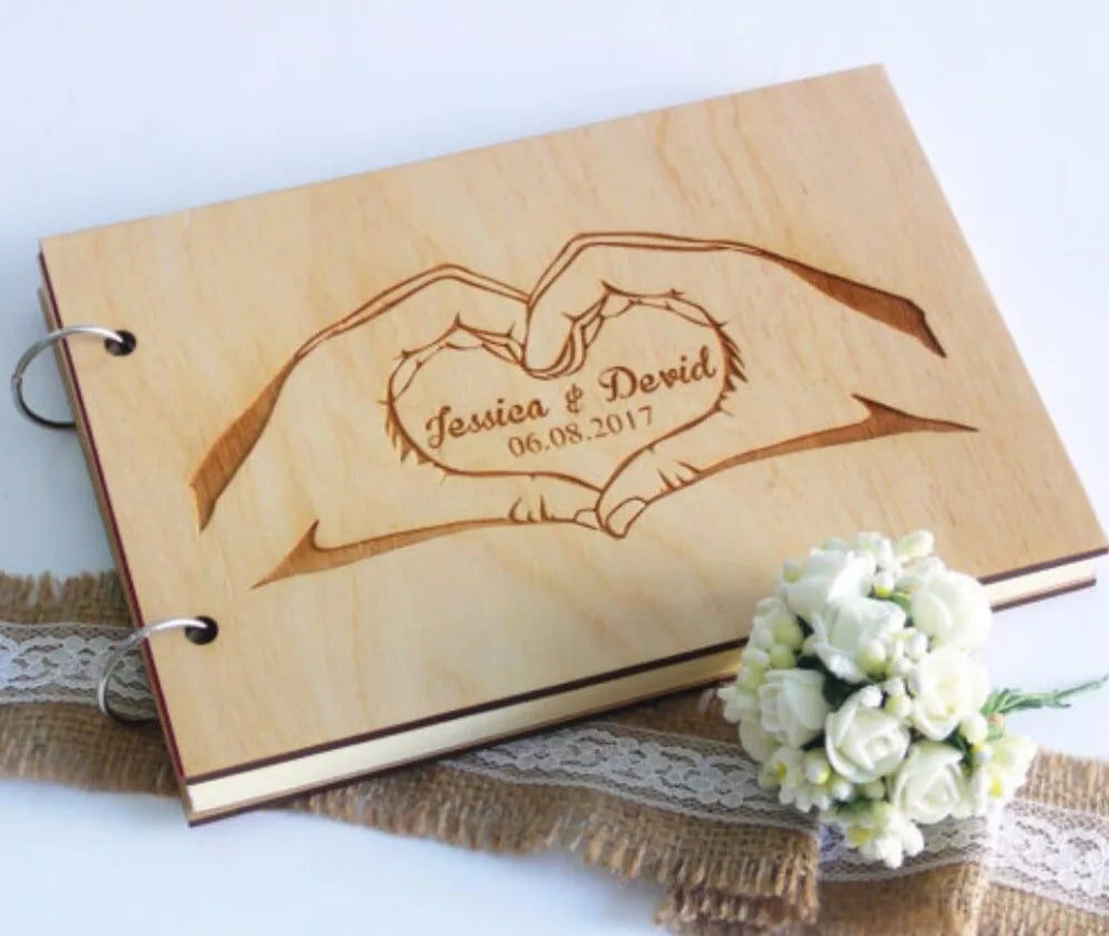 Personalized First Holy Communion Baptism Message Book Engraved With A Memorial Book Baby Baptism Photo Signature Guest Book