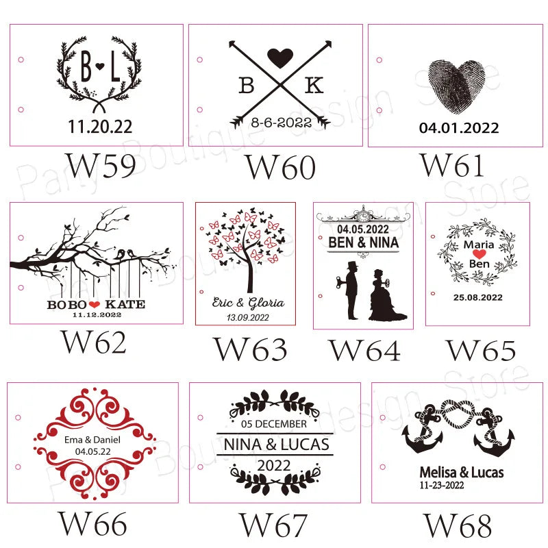 Personalized Wedding Guest Book, Wedding Photo Album Gift Custom Bride & Groom Wooden Kraft Guest Book