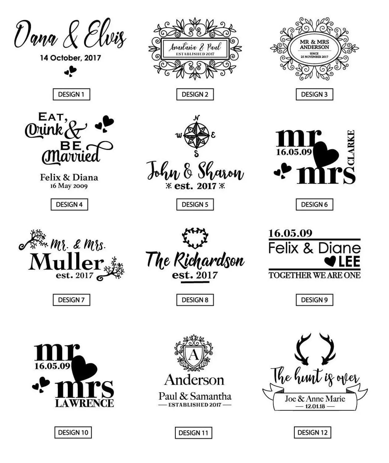 Personalised Engraved "Leaf Design" Wedding Guest Book, Custom Wooden Engagement Guest Book Bridal Favor Gift