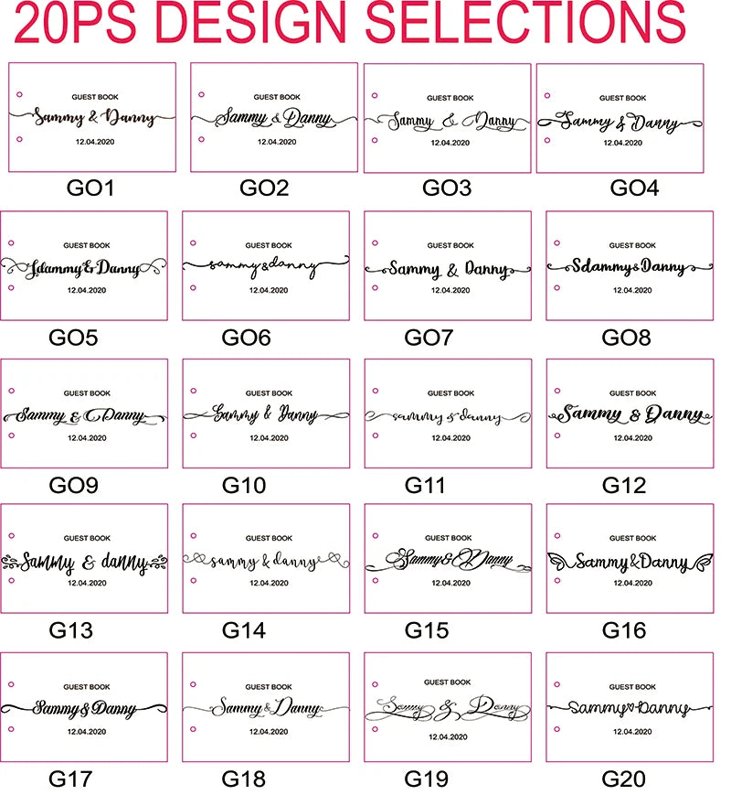 Personalized Wedding Guest Book, Wedding Photo Album Gift Custom Bride & Groom Wooden Kraft Guest Book