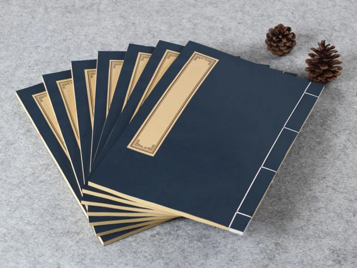 Blank Antique Thread-bound Book Vertical  Xuan Beginner Calligraphy Rice Paper