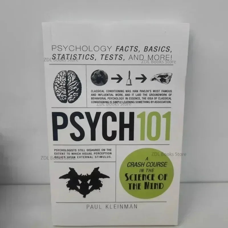 Psych 101 By Paul Kleinman A Crash Couse in The Science of The Mind Popular Psychology Reference English Book Paperback