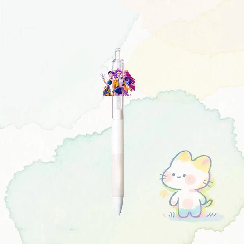 Kpop DDemon Hunter Notebook Acrylic Loose Leaf A7 Notebook Creative Rumi Mira Zoey Saja Cartoon DIY Notebook Student Stationery