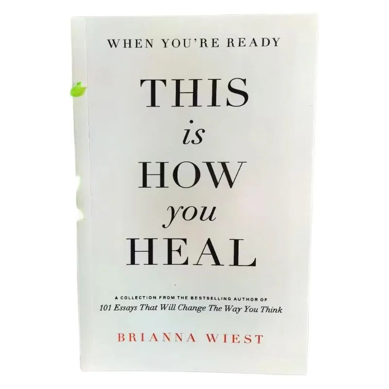 When You're Ready, This Is How You Heal by Brianna Wiest Inspirational English Book Paperback