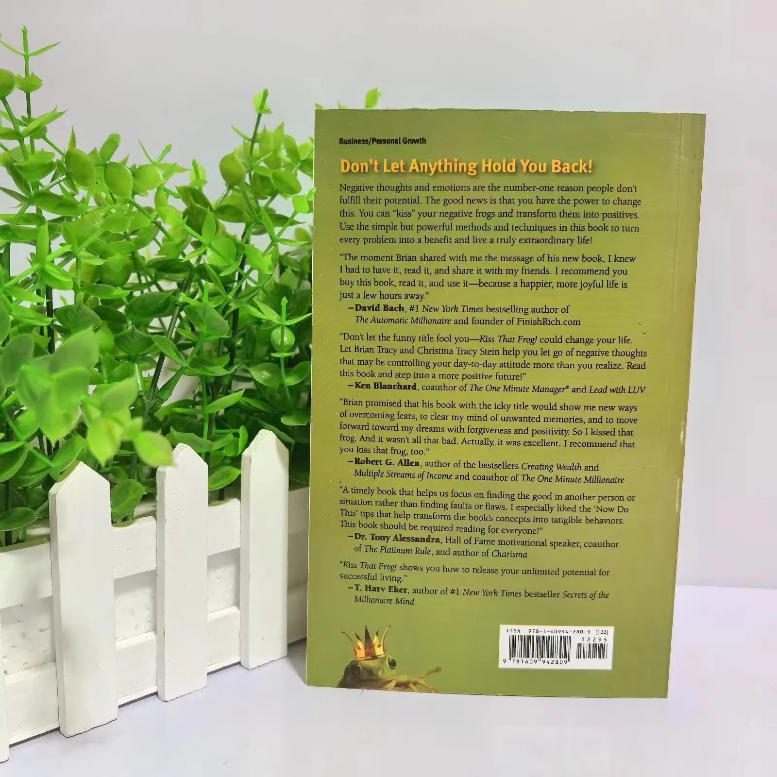 kiss That Frog 12 Great Ways To Turn Negatives Into Positives In Your Life And Work Classic Success Inspirational Books