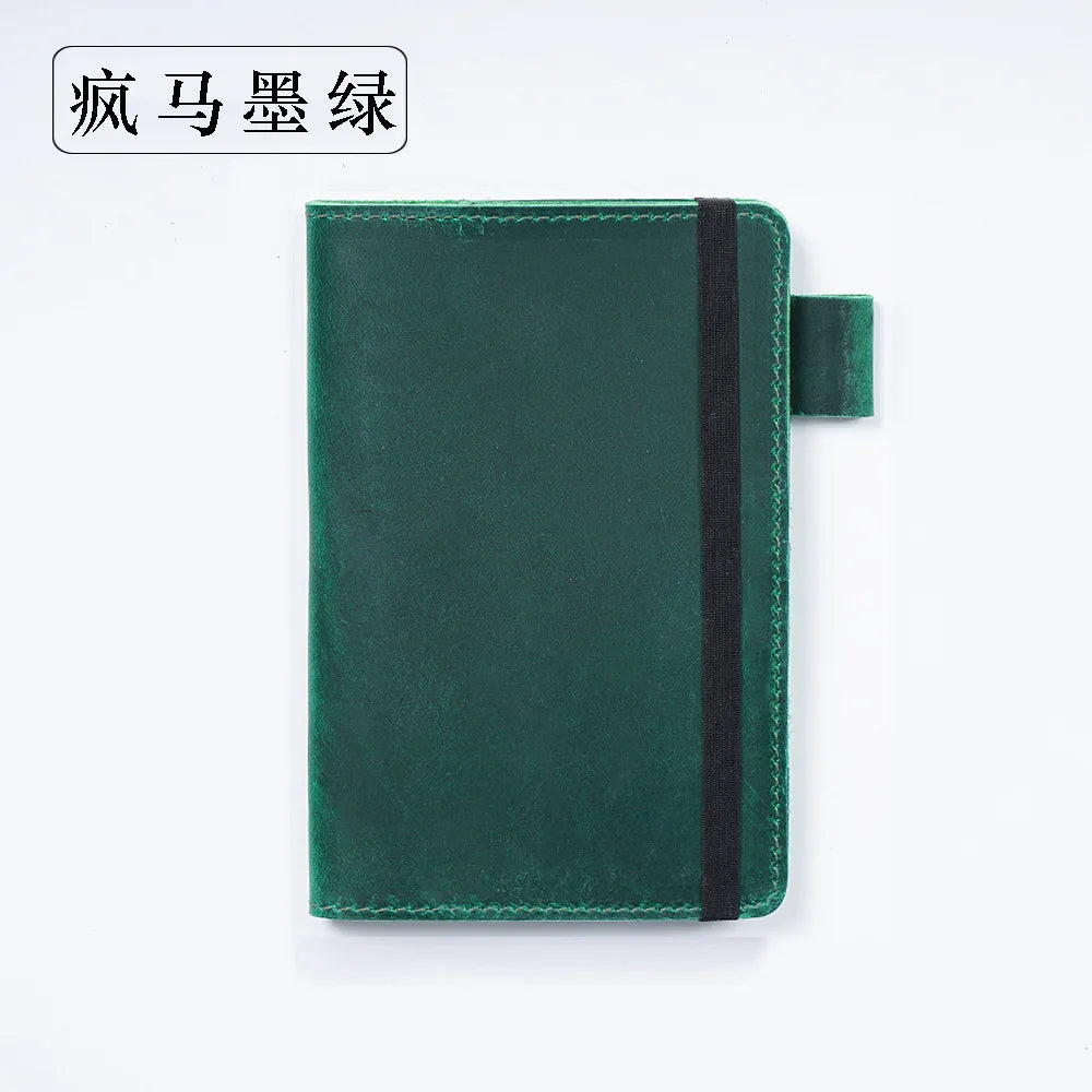 Travel Note Book Wax Thread Sewing Journal Genuine Leather Notebook Handmade DIY  Men Women Exquisite Gift Retro Durable Planner