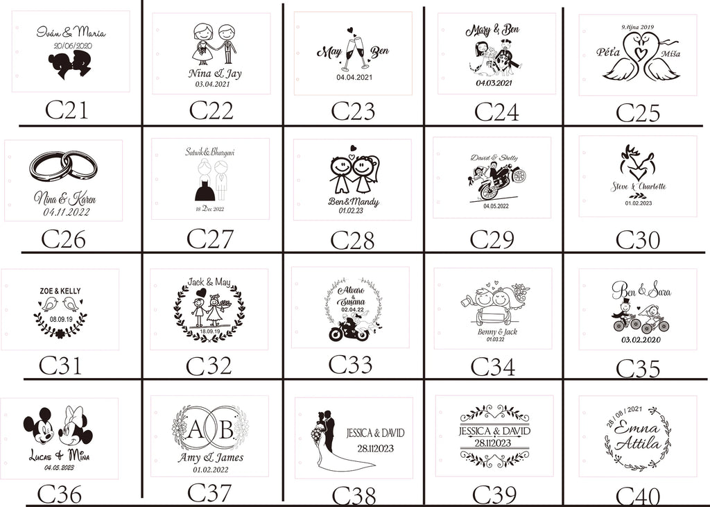 Personalized Wedding Anniversary Bridal Shower Guest Book Gift for Couple Memory Book Wedding Keepsake Advice Book Photo Prop