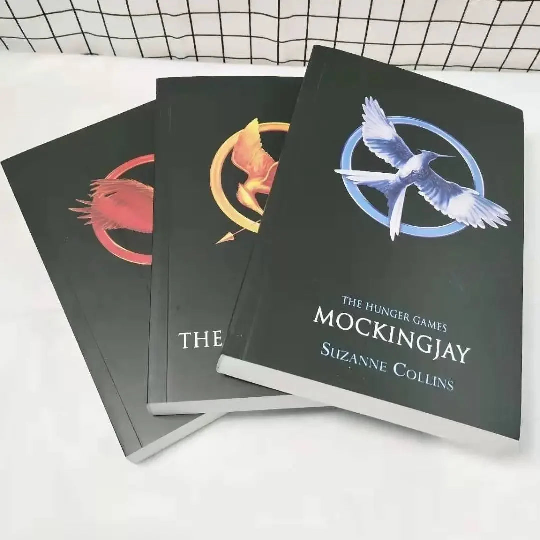 A Full Set of 3 The Hunger Games 1-3 English Book The Hunger Games Trilogy Trilogy Novel Books
