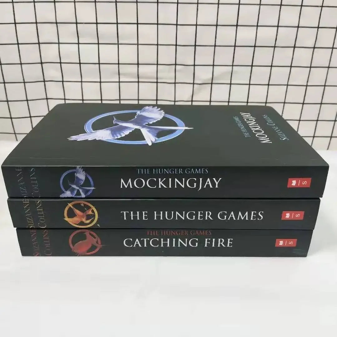 A Full Set of 3 The Hunger Games 1-3 English Book The Hunger Games Trilogy Trilogy Novel Books