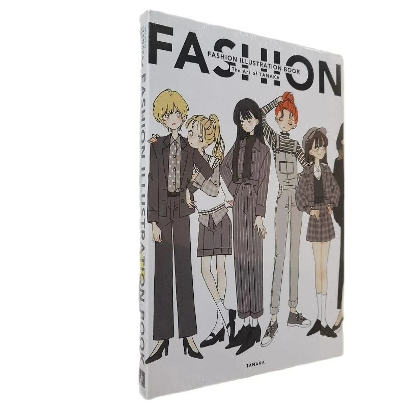English Version Japan Illustrator Fashion Illustration Book Illustrated Collection Of Japanese Fashion Clothing Album Art Book
