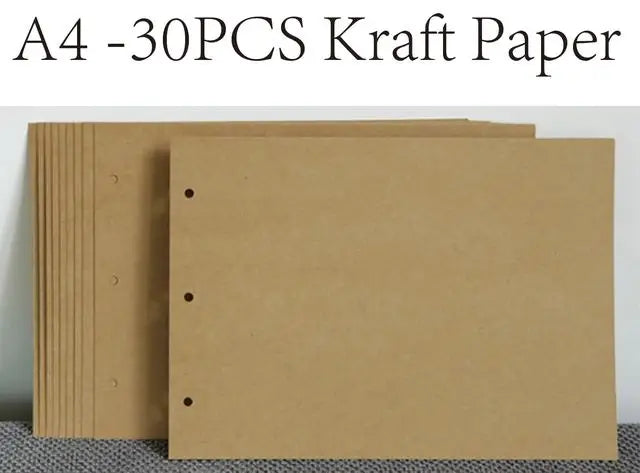 Personalized Wedding Guest Book, Wedding Photo Album Gift Custom Bride & Groom Wooden Kraft Guest Book