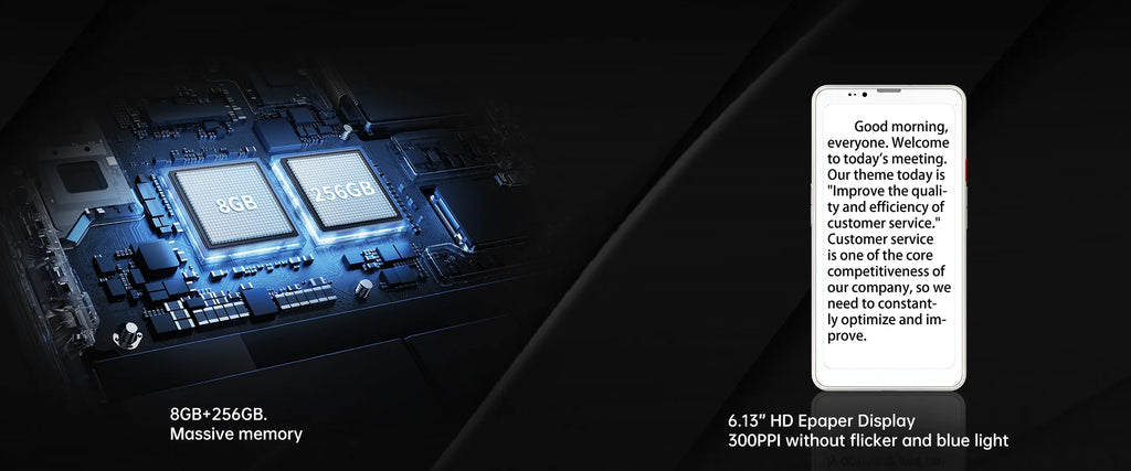 BIGME Hibreak Pro ebook reader 6.13'' E-ink screen Electronic book 300PPI Android 14 Open System 8+256GB ereader tablet with NFC