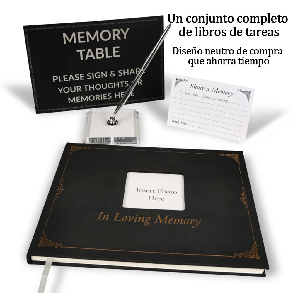 Funeral guest book Signature Funeral reception sign-in book Souvenir photo album Birthday Anniversary Love memorial service
