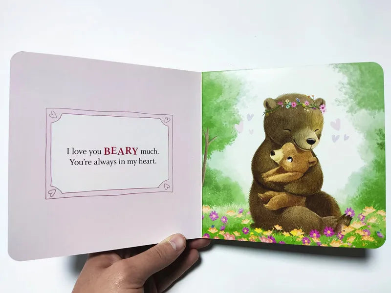 English Children's Parent-child Interactive Cardboard Book 'I Love You Like No Otter'