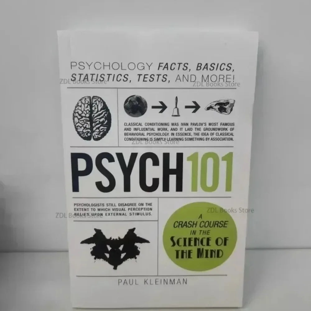 Psych 101 By Paul Kleinman A Crash Couse in The Science of The Mind Popular Psychology Reference English Book Paperback