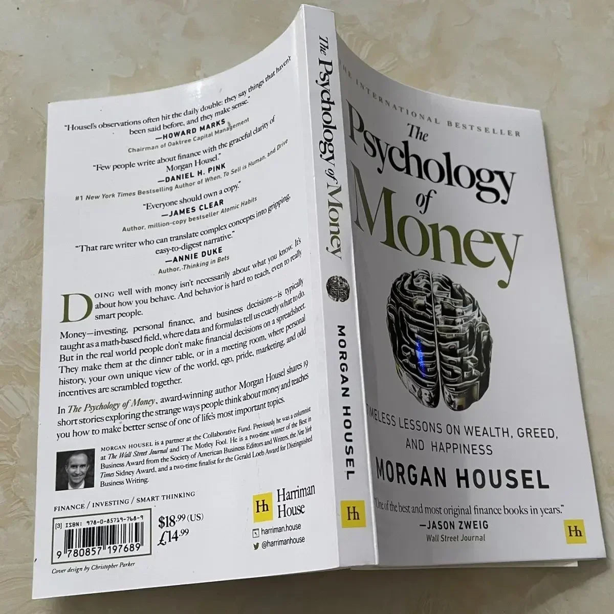 2025、The Psychology of Money: Timeless Lessons on Wealth, Greed, and Happiness Finance Books for Adult