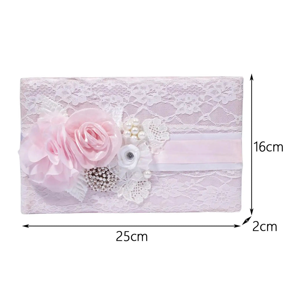 European Wedding Guest Book Guest Signing Book for Birthday Graduation Party