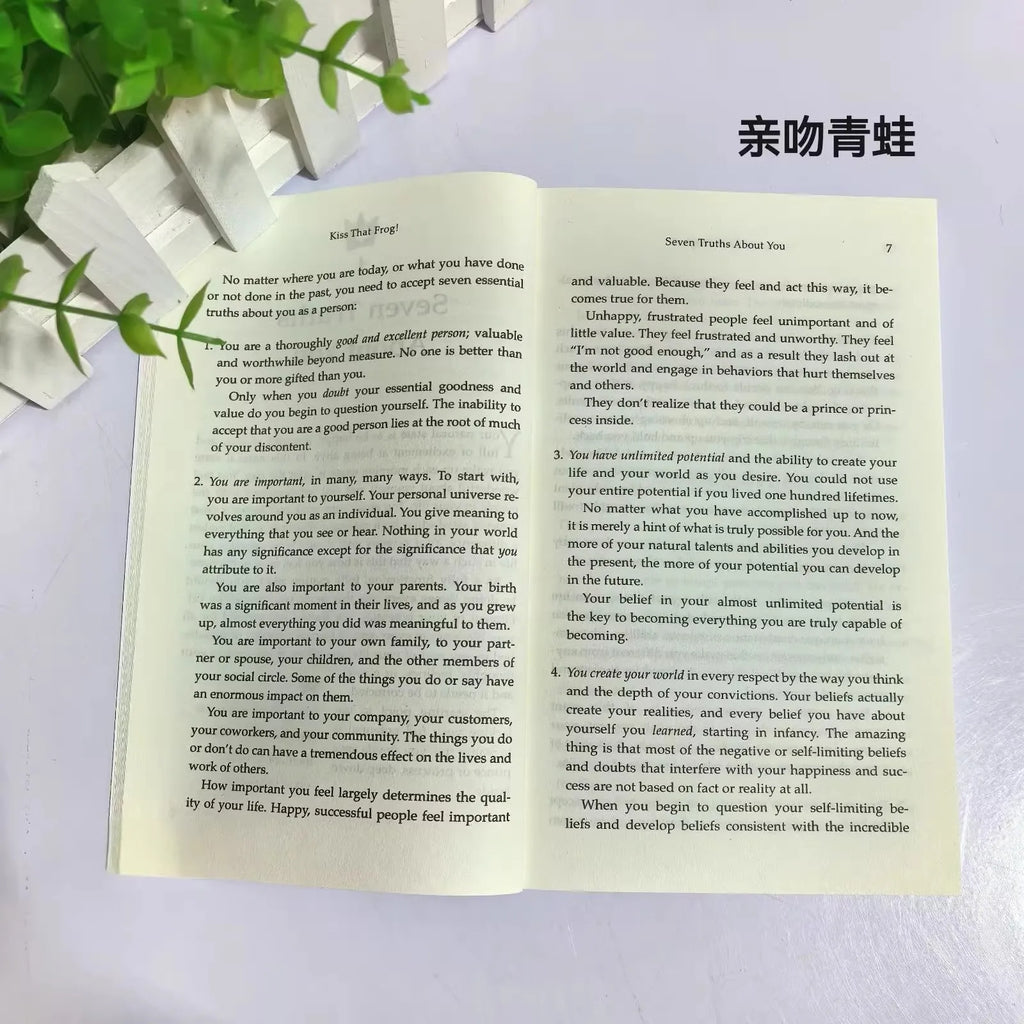 kiss That Frog 12 Great Ways To Turn Negatives Into Positives In Your Life And Work Classic Success Inspirational Books