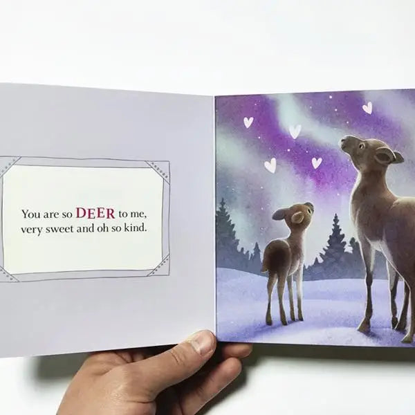 English Children's Parent-child Interactive Cardboard Book 'I Love You Like No Otter'