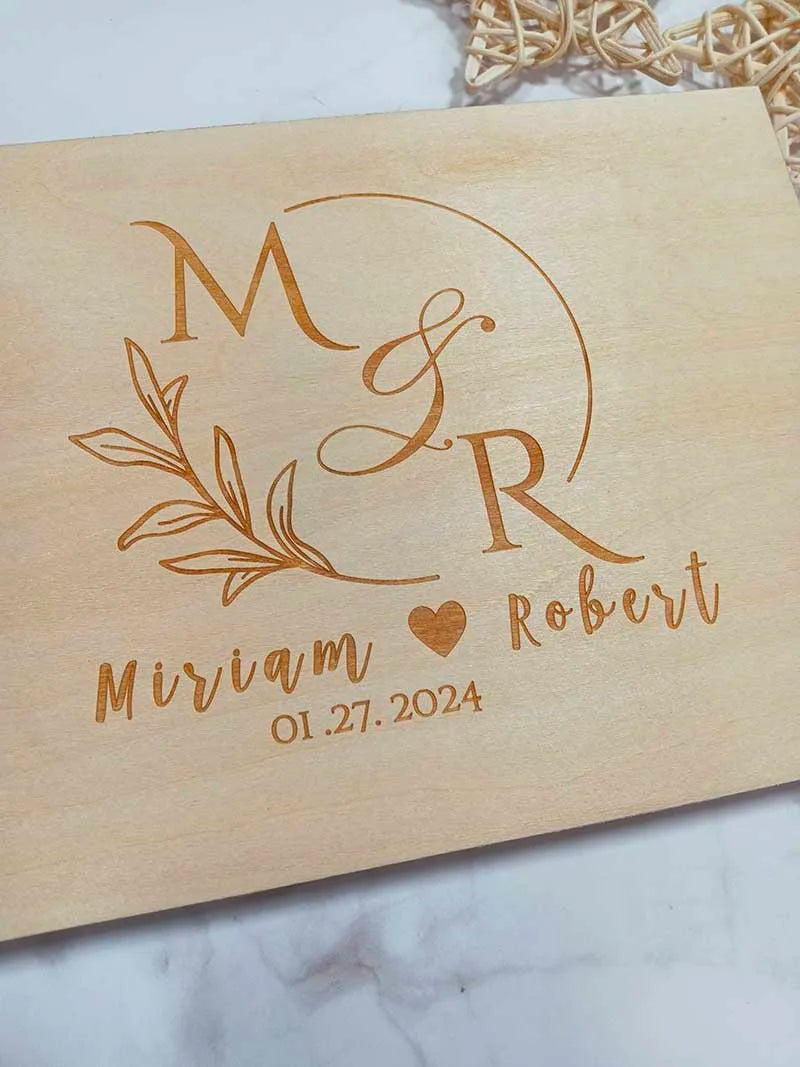 Custom Wedding Guestbook Rustic Wedding Decoration Mariage Signature Guestbook Party Decor Favor Anniversary Wedding Gifts