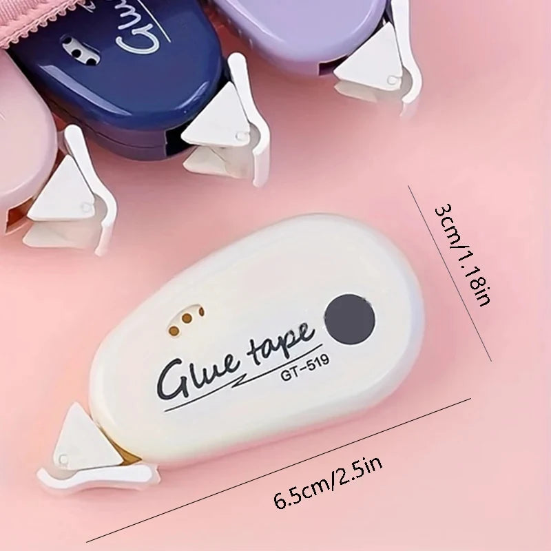 6m*6mm Double Sided Adhesive Dots Tape Handbook Glue Tape DIY Scrapbooking Collage Roller Glue Stationery Office School Supplies