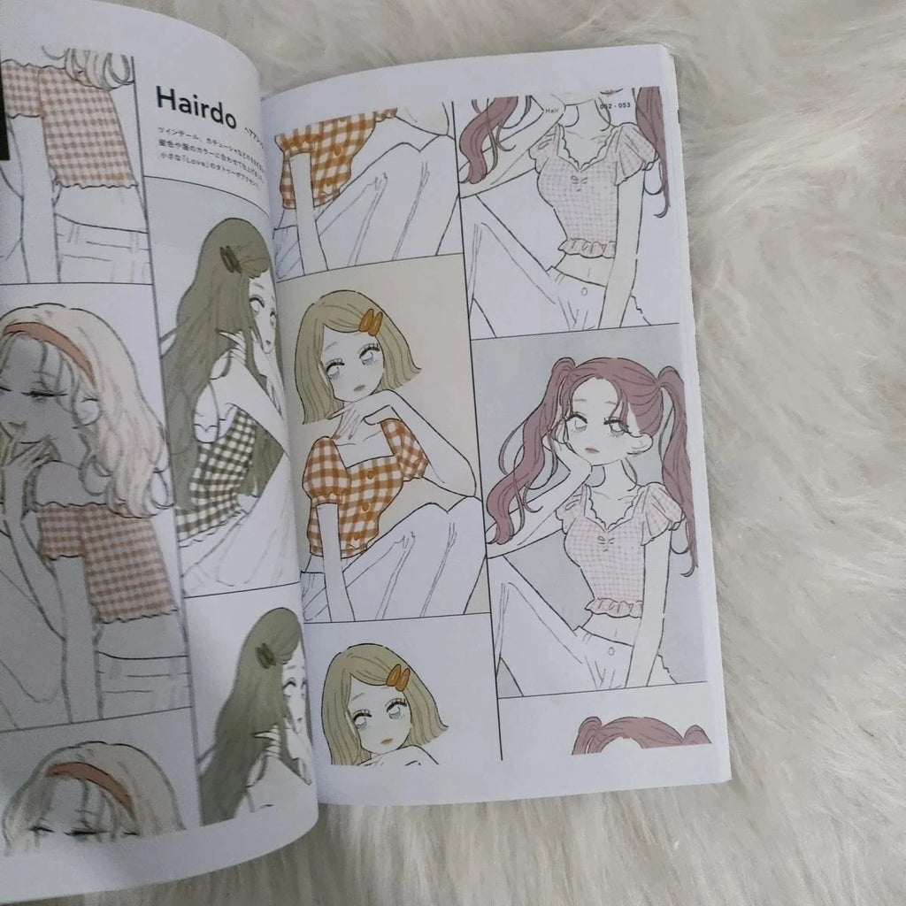 English Version Japan Illustrator Fashion Illustration Book Illustrated Collection Of Japanese Fashion Clothing Album Art Book