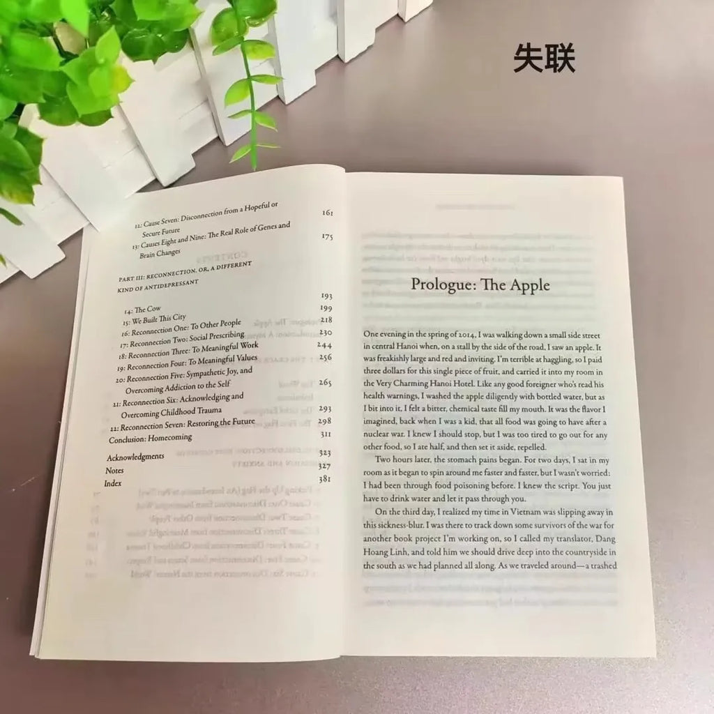 Lost Connections By Johann Hari Why You're Depressed And How To Find Hope The International Bestseller English Book