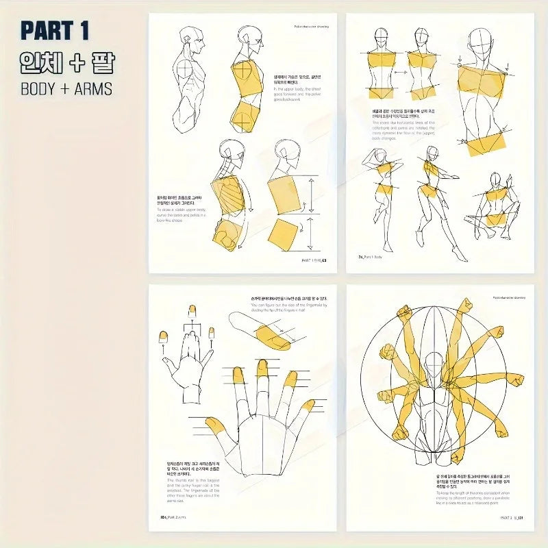 Figure Drawing Workbook: Secret Character Drawing, Figure Drawing Human Anatomy Atlas, Improve Your Artistic Skills Book
