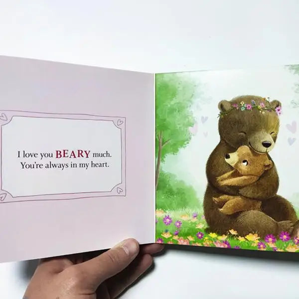 English Children's Parent-child Interactive Cardboard Book 'I Love You Like No Otter'