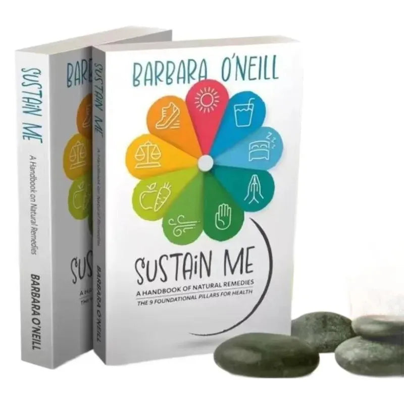 Sustain Me The 9 Foundational Pillars for Health Guide Book A Handbook of Natural Remedies in English Paperback libro книги