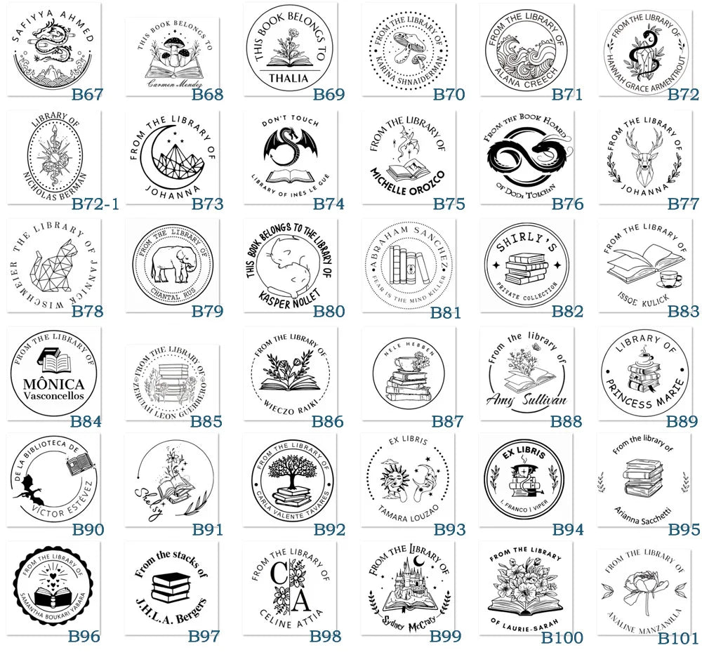 Embosser Stamp LOGO Customized Wedding Library Book Private Seals Customization Envelope Party Invitation Embossing Stamps DIY