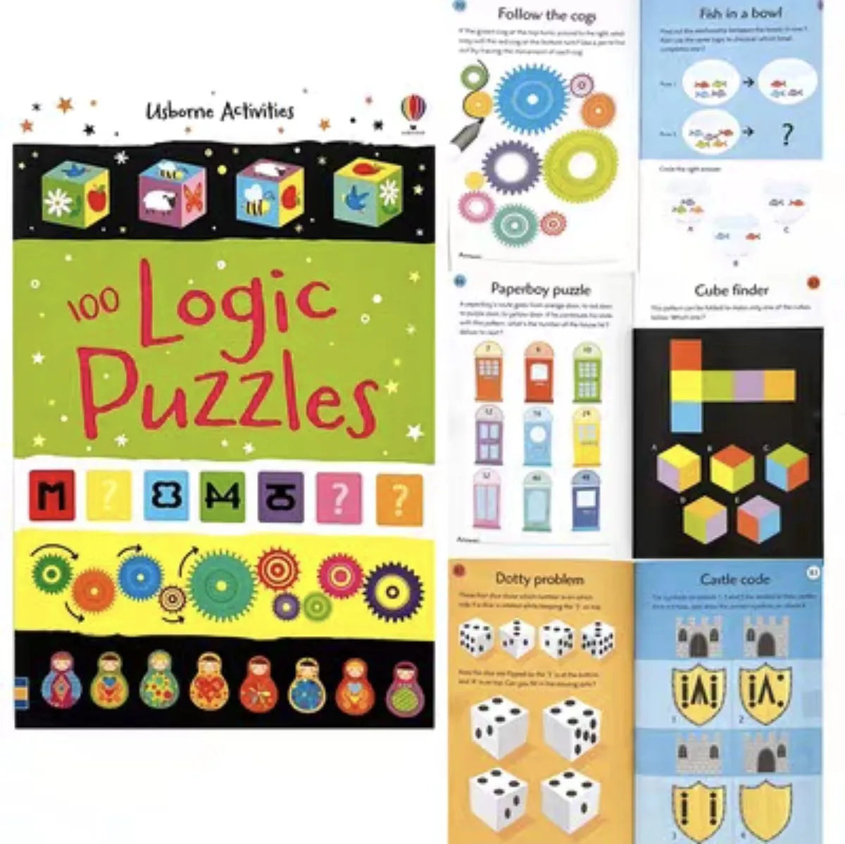 Sudoku Memory Connected Children's Puzzle Book Math Puzzles Game Activity Book 99 Maths Puzzles