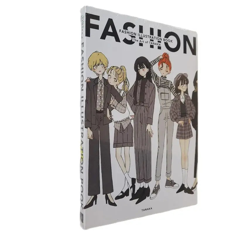 English Version Japan Illustrator Fashion Illustration Book Illustrated Collection Of Japanese Fashion Clothing Album Art Book