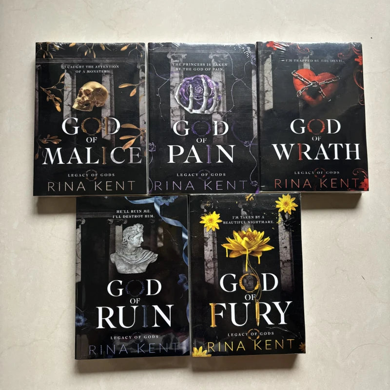 Legacy of Gods Special Edition Rina Kent Volumes 1-6 Book Paperback in English