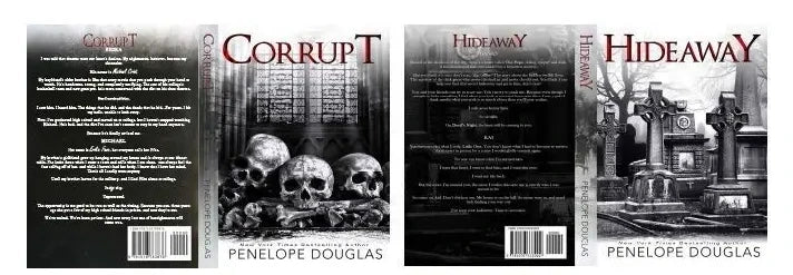 2 book Devil's Night hide away, corrupt ,kill switch conclave ,night fall ,fire night in English Horror Fiction Books