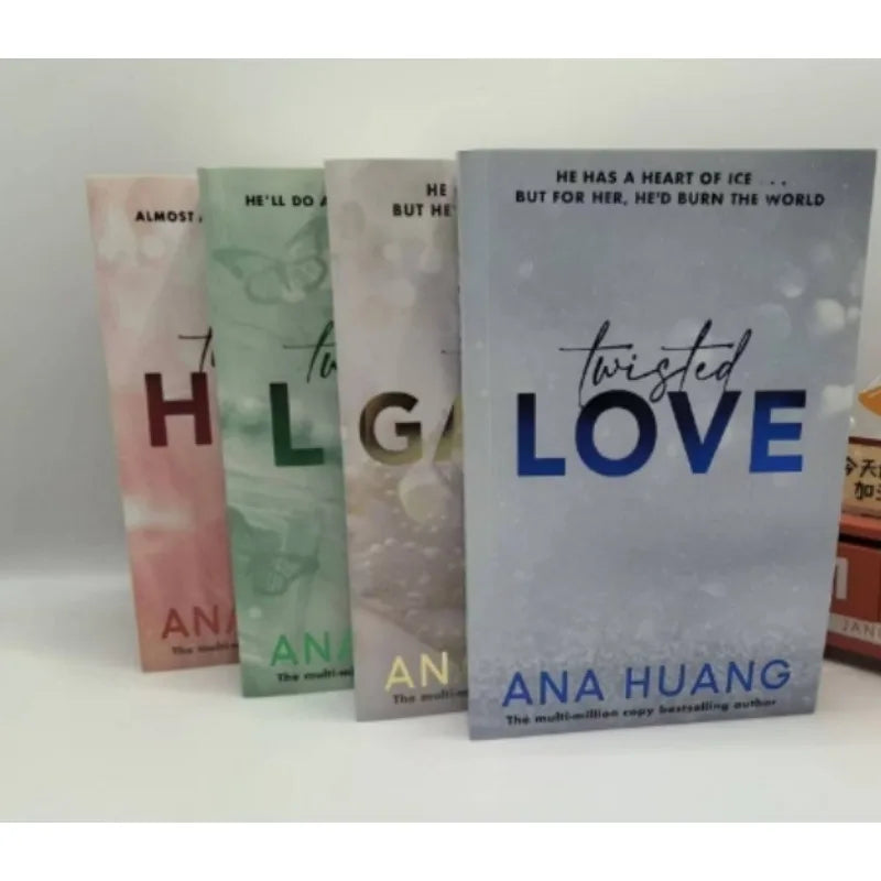 Twisted Series By Ana Huang Books Love /Games / Hate /Lies Paperback English Novel Book