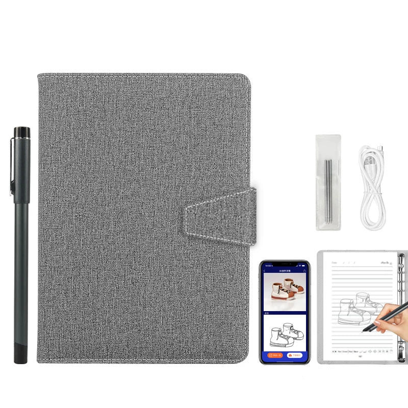 Digital Handwriting Note Book Smart Sync Pen Diary Writing Set Cloud Notebook AI,Voice Drawing Bluetooth Real-time Transmission
