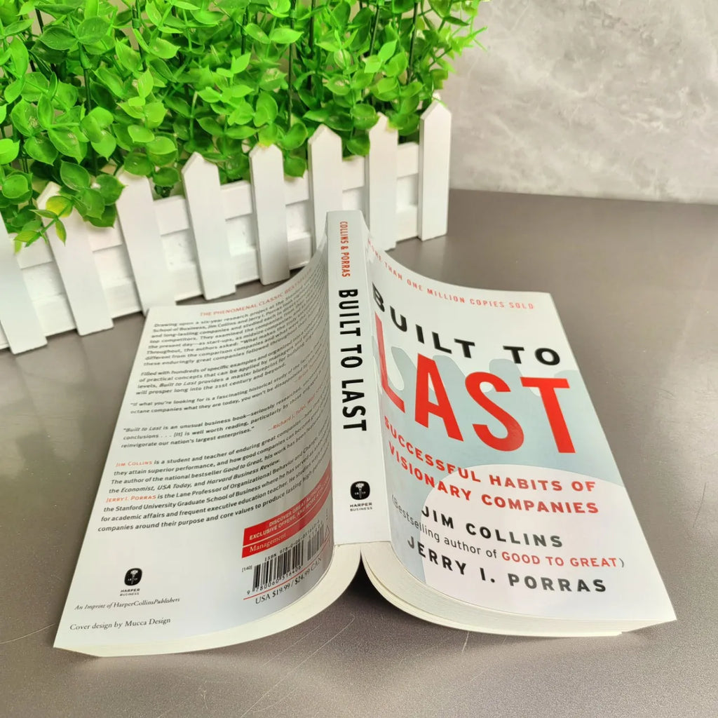 Bview Art Built to Last By Jim Collins Successful Habits of Visionary Companies Paperback Book in English Libros
