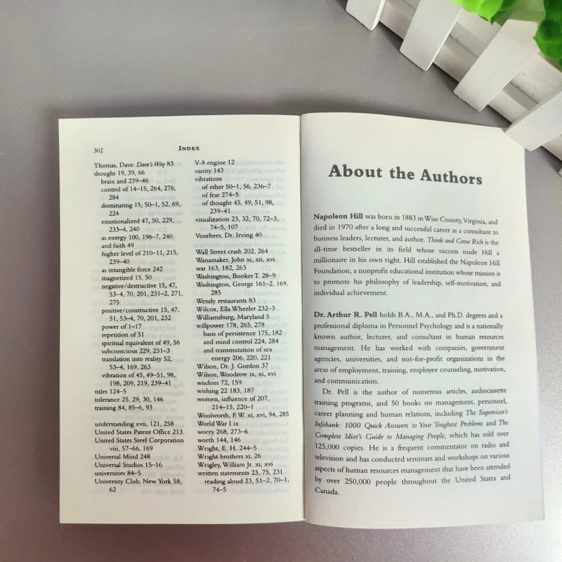 Think and Grow Rich By Napoleon Hill The Landmark Bestseller Now Revised and Updated for The 21st Century Book