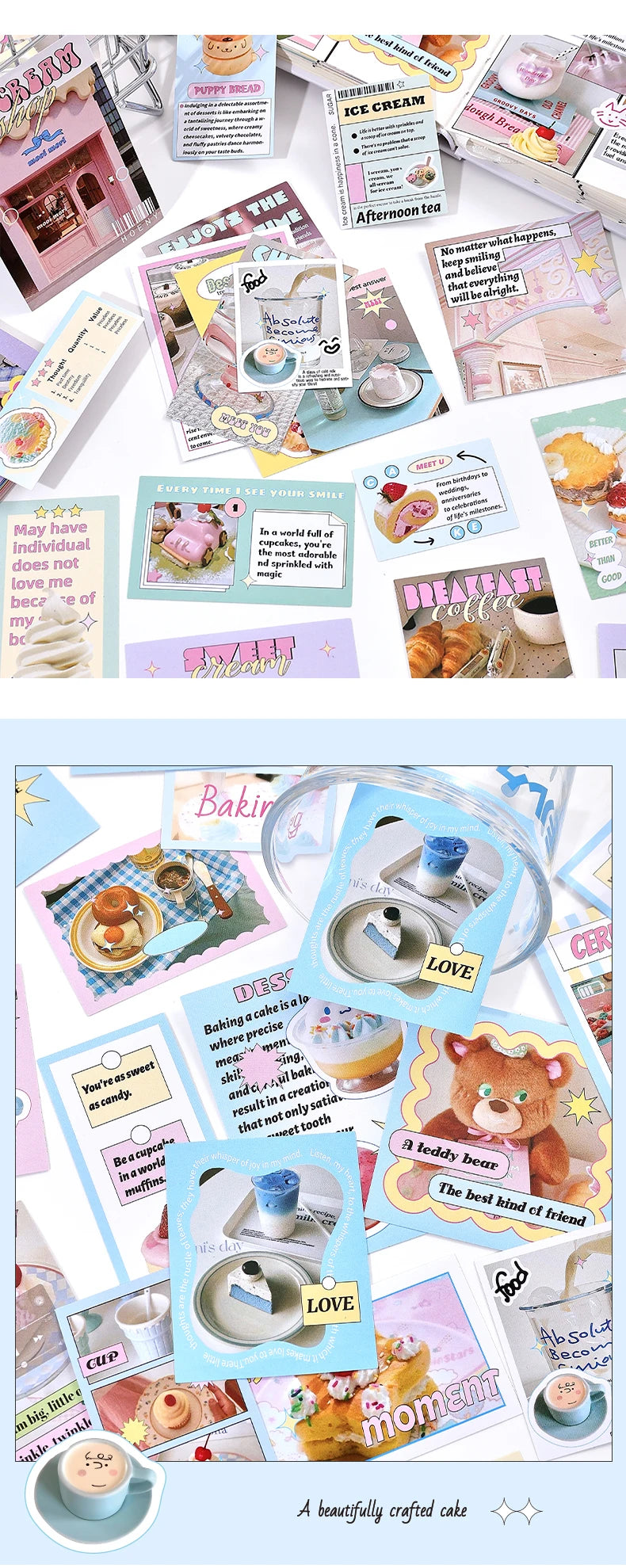 30Pcs/pack Cute Magazine Scrapbooking Stickers Book DIY Junk Journal Material Decoration Album Diary Stationery supplies