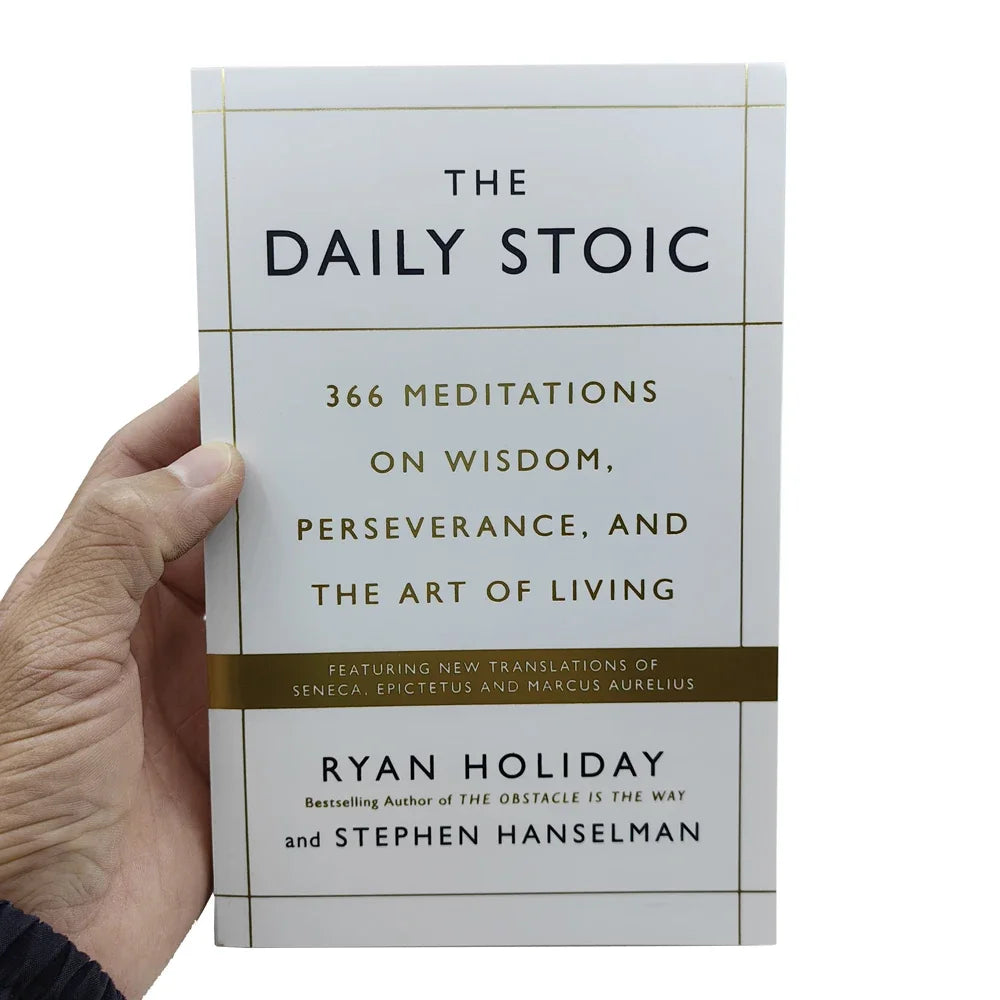 The Daily Stoic by Ryan Holiday 366 Meditations,on Wisdom Perseverance and the Art of Living Book Libros English book