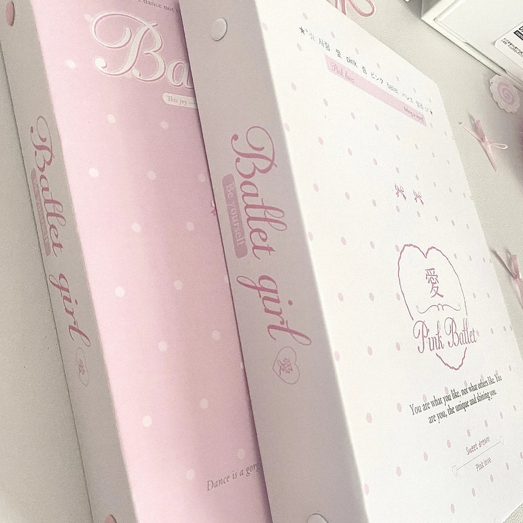 Love A5 Binder 4 Grid 3inch Photocard Binder Kpop Idol Photo Collect Book Card Holder Album for Polaroid instax Girl Gift