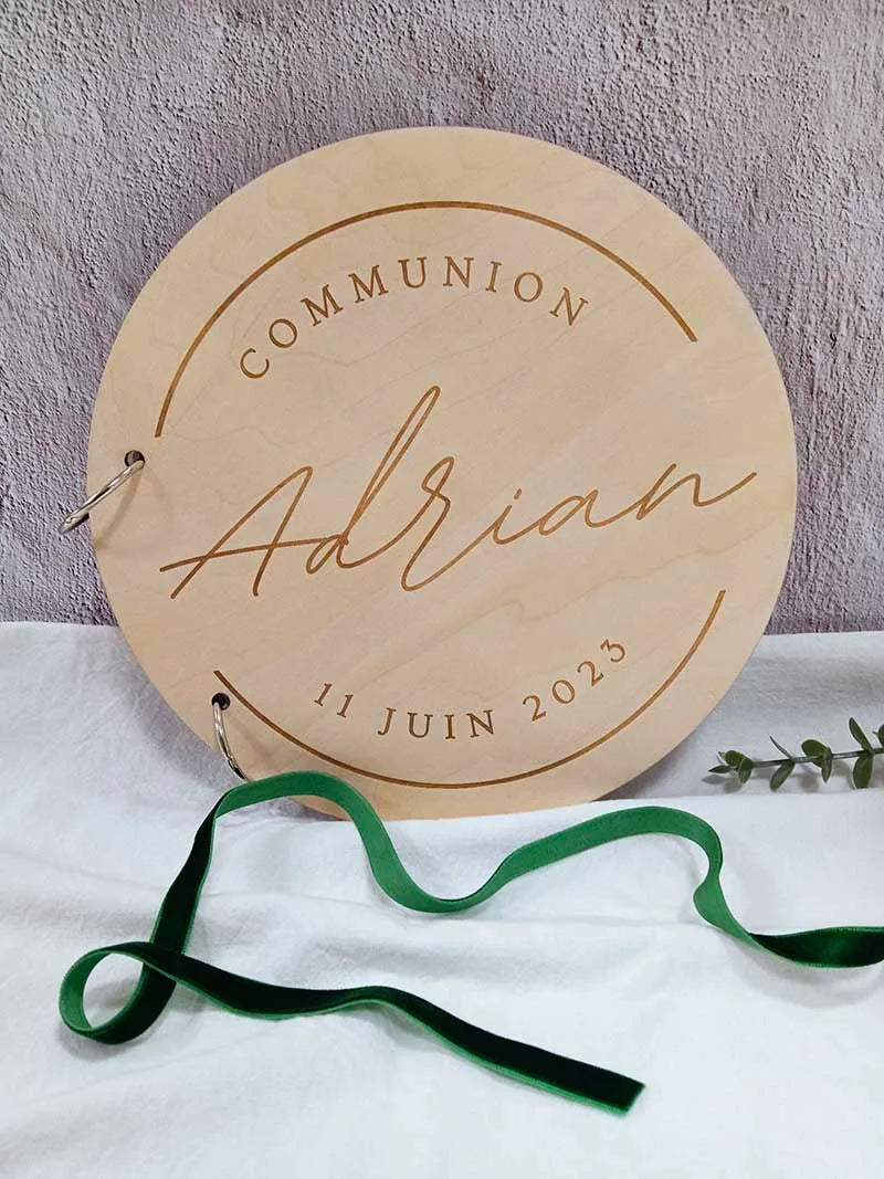 Personalized Wooden Guestbook Wedding Guestbook Baby Shower Decorations Boy Girl Party Supplies Communion Details For Guests