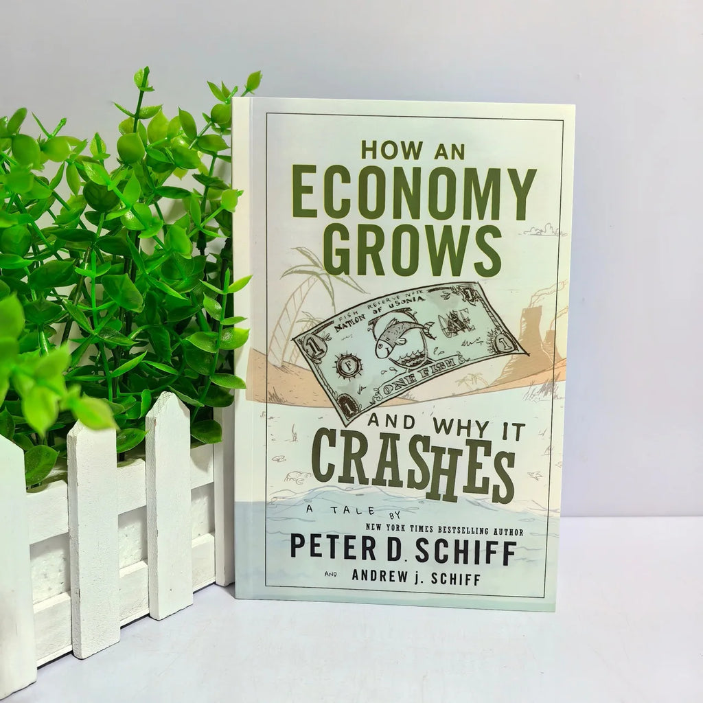 How An Economy Grows and Why It Crashes Paperback Book in English