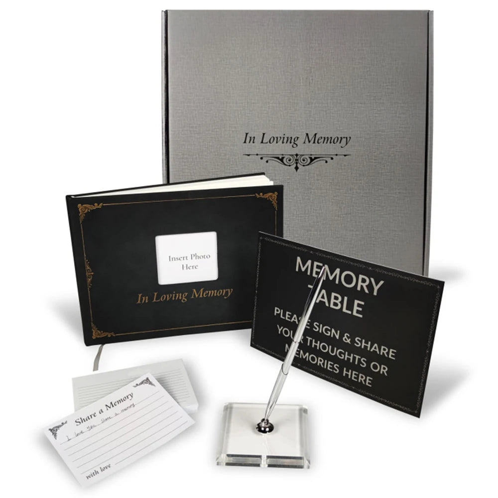 Funeral guest book Signature Funeral reception sign-in book Souvenir photo album Birthday Anniversary Love memorial service