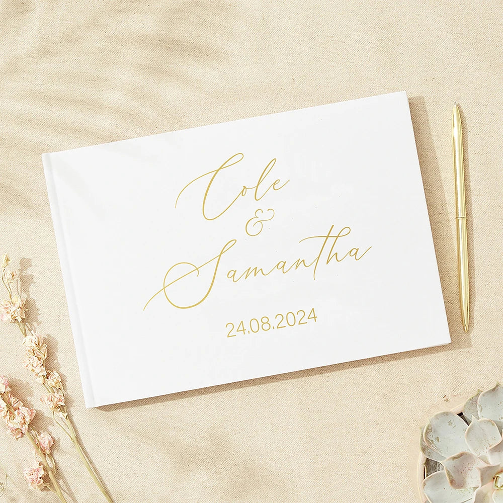 Guest Book Alternative, Wedding Guest book, Personalized Guestbook, Custom Guest Book, Scrapbook Photo Album, Rustic Wedding Dec