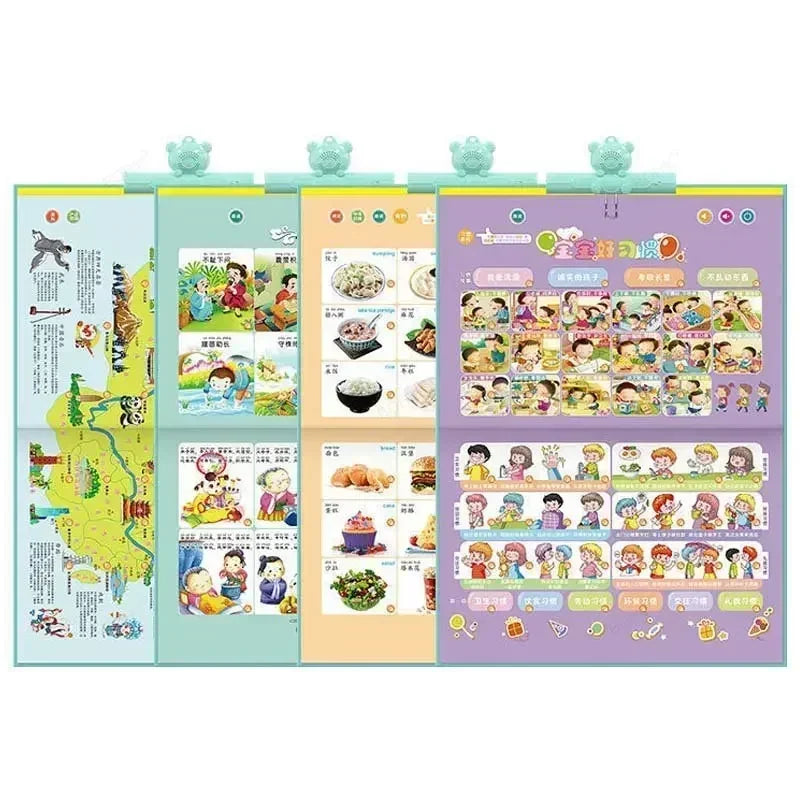 Point To Read Audio Point Reading Children Books Early Education Machine Kids Learning Chineses English Language